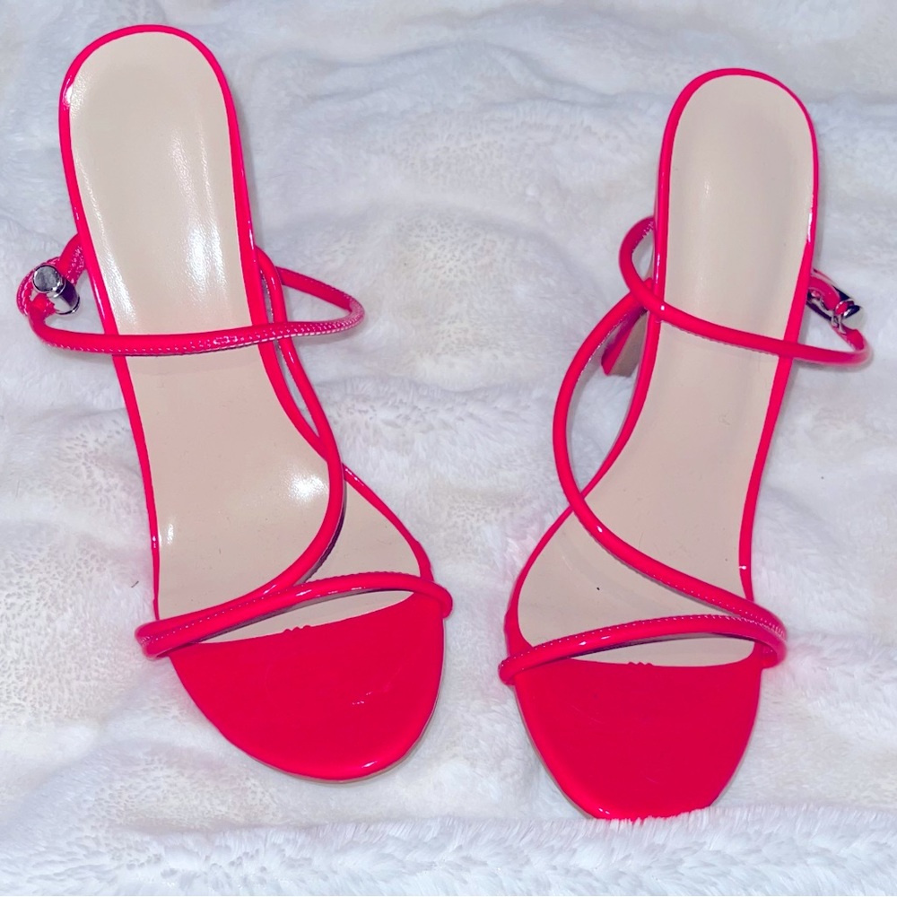 Hot pink stiletto never worn